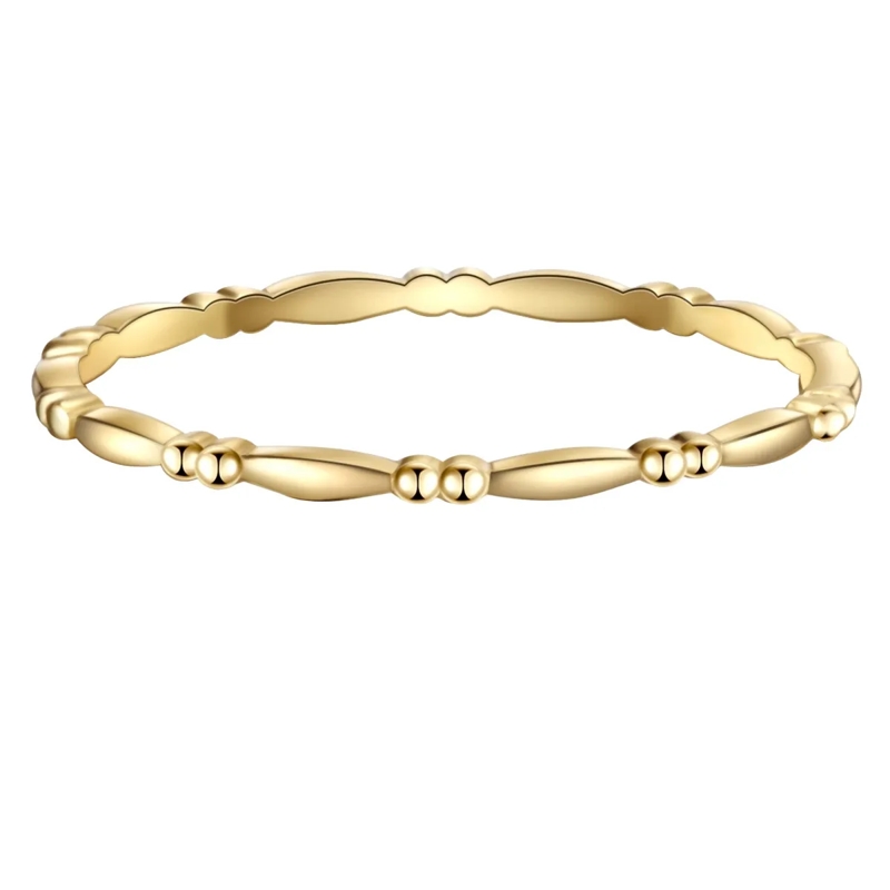 Glanzstücke München Ring Sterling Silber Ring gold