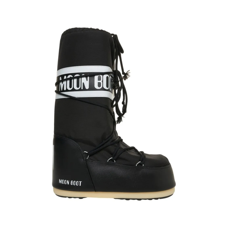Moonboot Laarzen Iconic Ankle Boots With Padded Collar Black