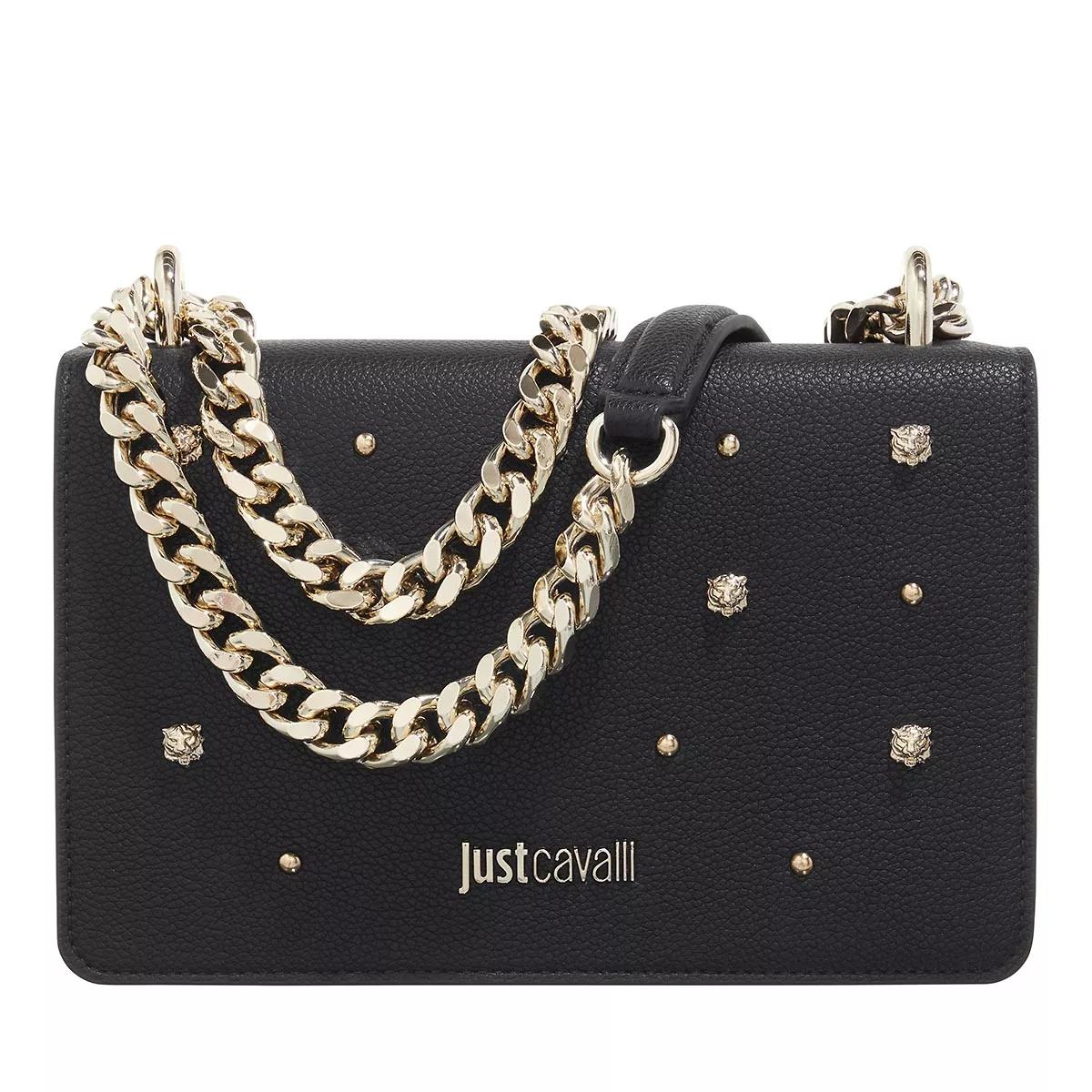 Just Cavalli Crossbody Bags - Range R Tiger Studs Sketch 2 Bags - Gr. unisize - in Schwarz - für Damen