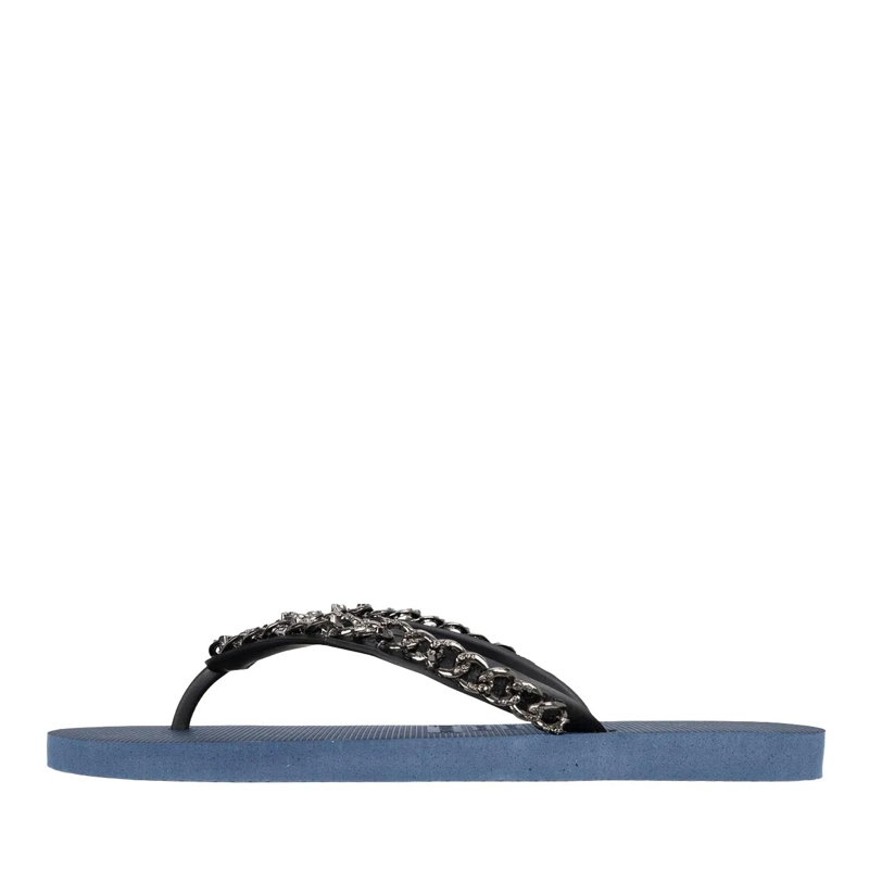 UZURII Flip Flops Zehentrenner Silver Large marine