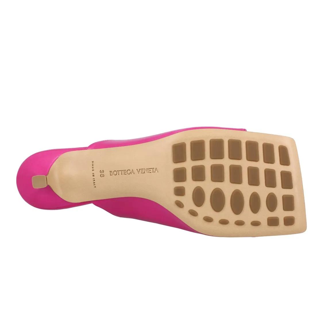 Thumbnail - Bottega Veneta Slipper & Pantoletten - Stretch Mule Pink - Gr. 39 (EU) - in Rosa - für Damen
