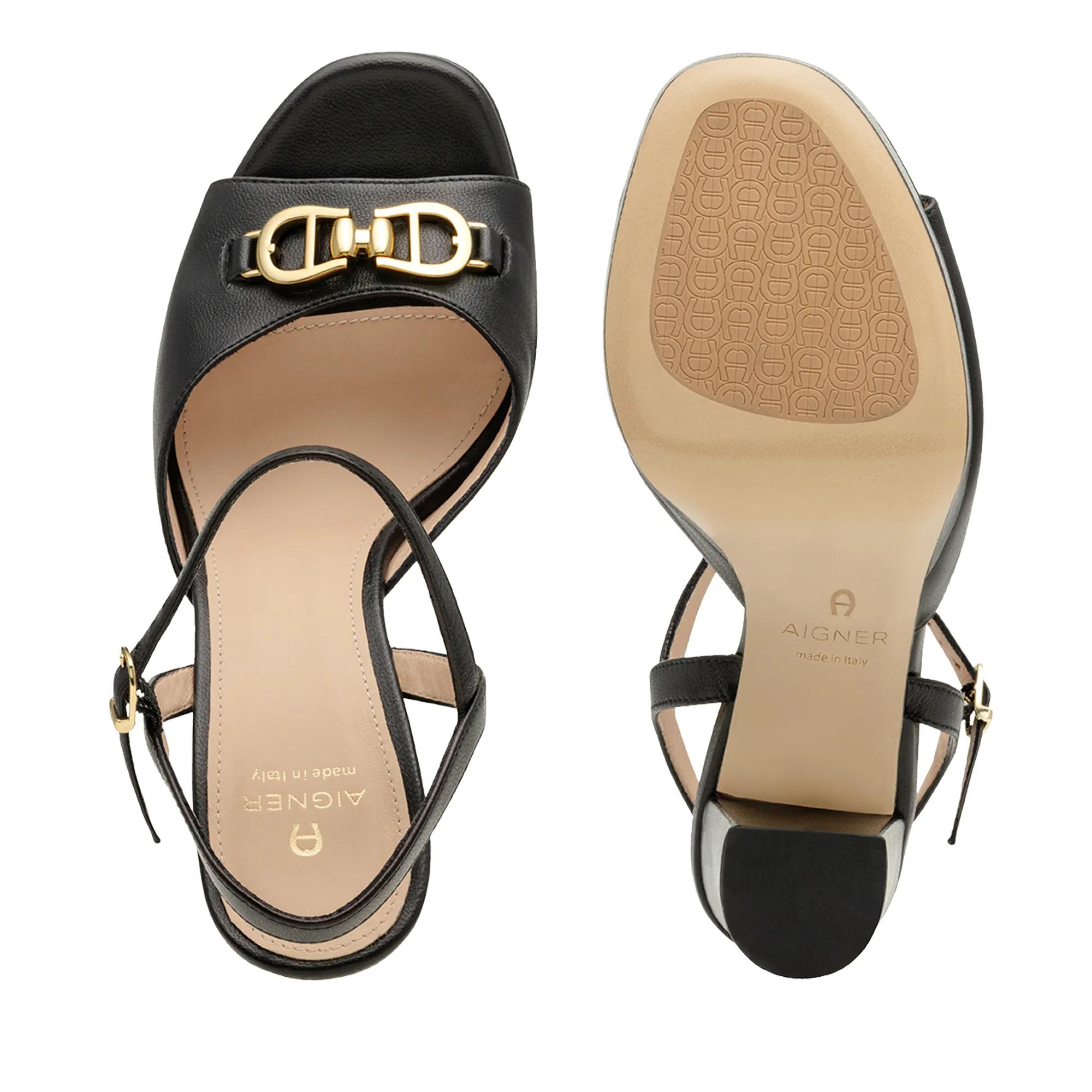 Thumbnail - Aigner Hohe Schuhe - platform sandal LOU 1D - Gr. 37 (EU) - in Schwarz - für Damen