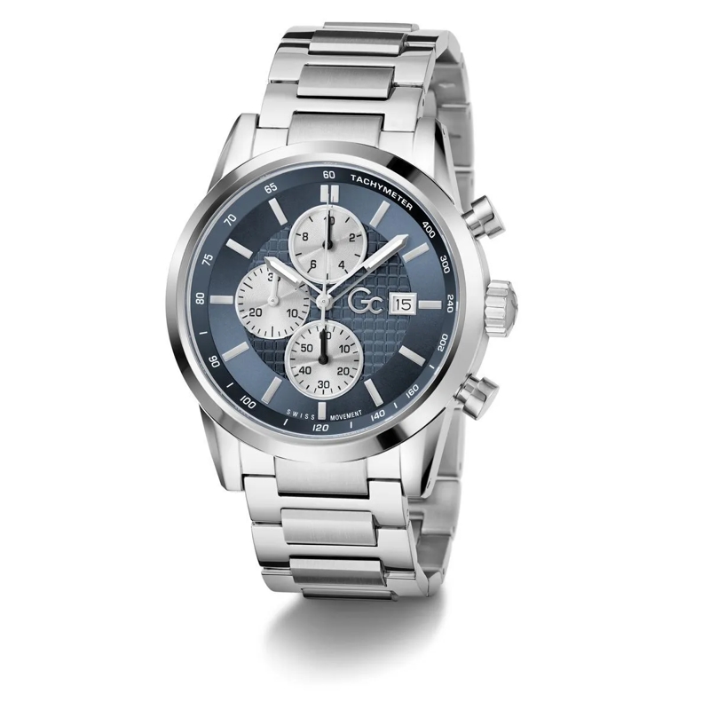 GC Chronograph Quarz-Chronographenuhr Gc Gallant silber(Image 3)