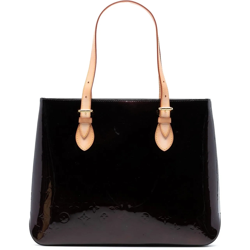 Louis Vuitton Shopper Monogram Vernis Brentwood lila