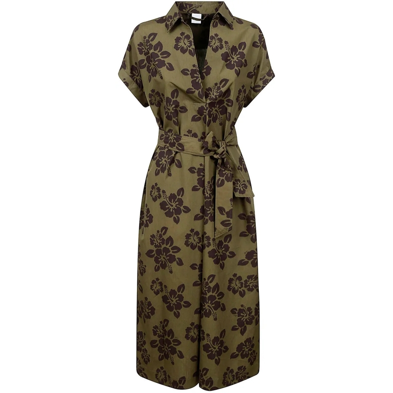 Aspesi Midikleid Dresses Military grün