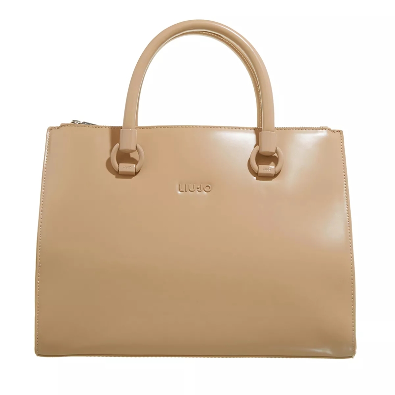 LIU JO Tote M Satchel Double Zip  Cammello