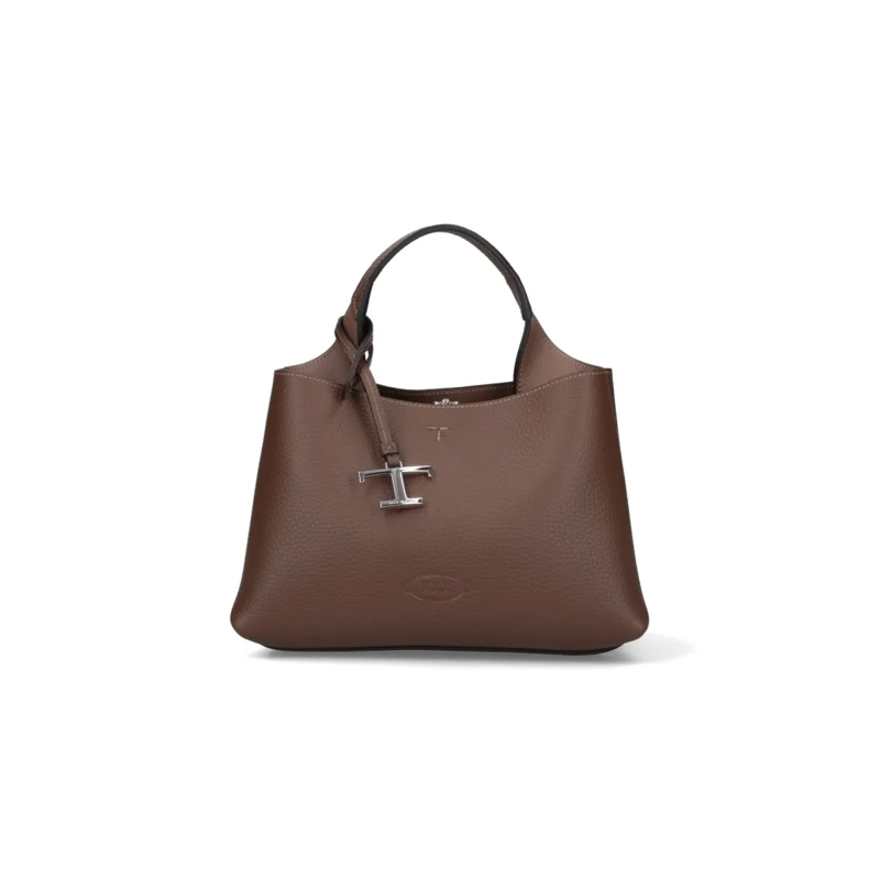 Tod's Sac à bandoulière "T-Timeless" Mini Bag – Brown Neutrals