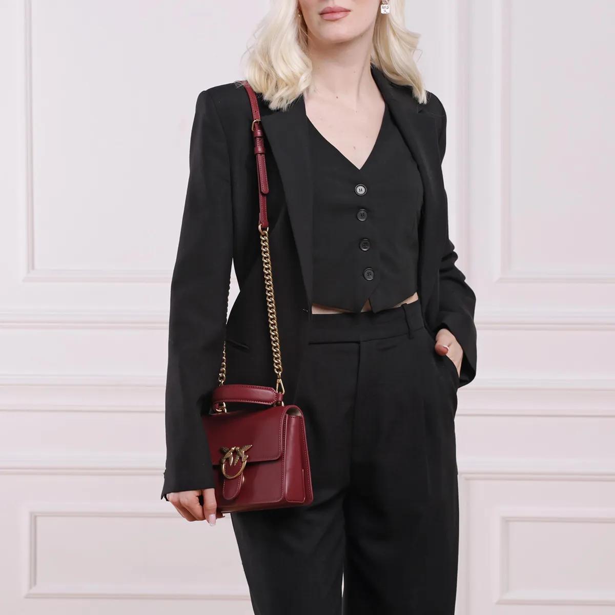Pinko Crossbody bags Love One Top Handle Mini Light in rood