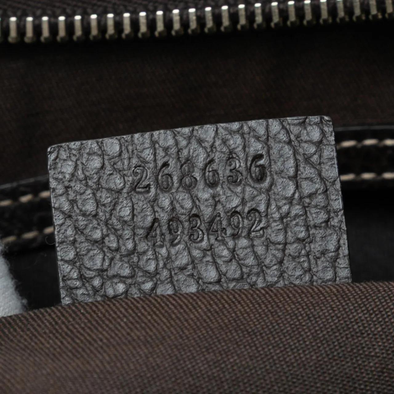 Thumbnail - Gucci Hobo Bags - GG Crystal Abbey D Ring Shoulder Bag - Gr. unisize - in Braun - für Damen