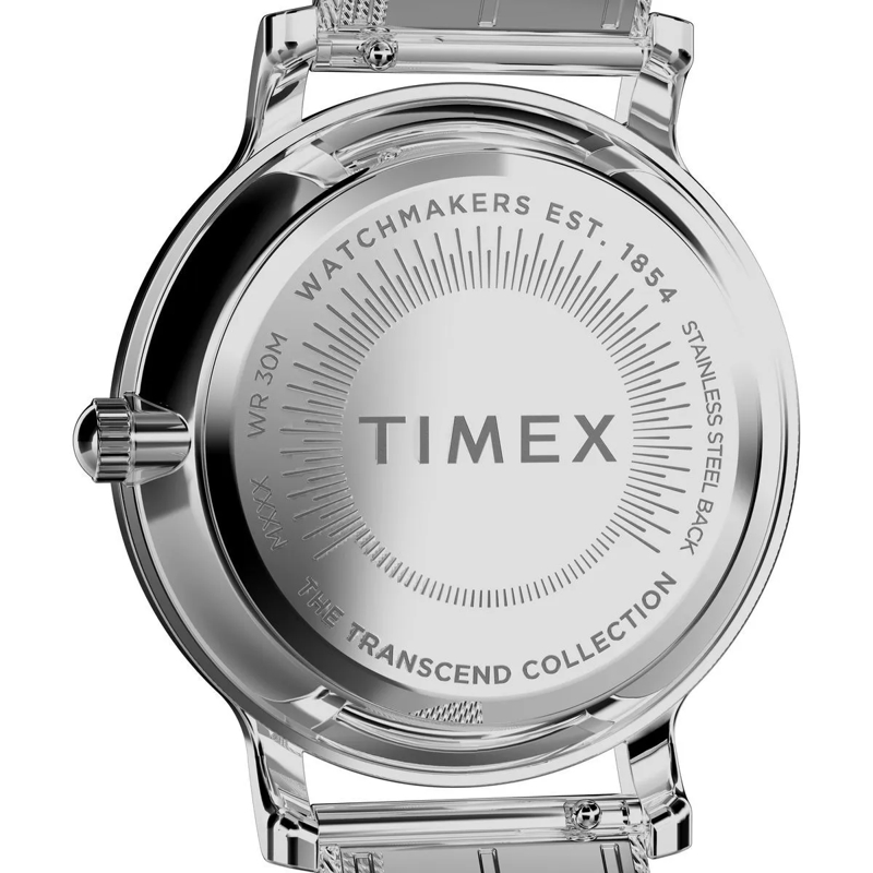 Timex Quarzuhr Quarz Analog Uhr Analog Uhr Transcend‚Ñ¢ silber(Image 5)