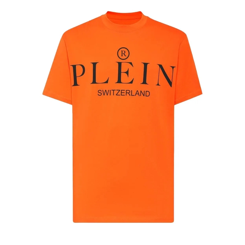 Philipp Plein T-Shirt T-Shirt Iconic Plein orange