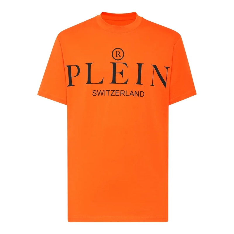 Philipp Plein T-Shirt T-Shirt Iconic Plein orange