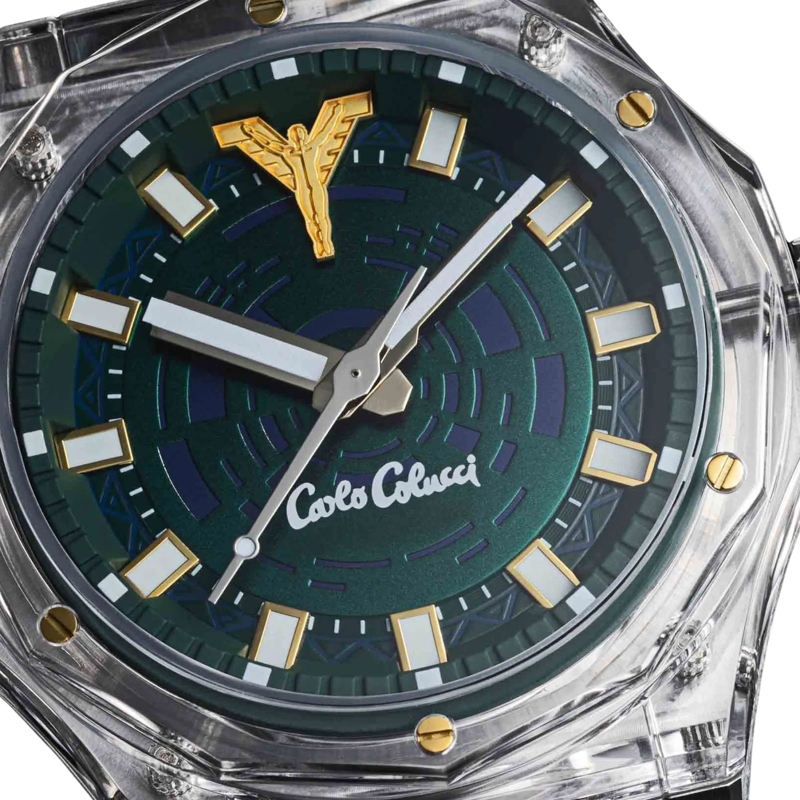 Carlo Colucci Automatikuhr Quarzuhr CC503-1 schwarz(Image 7)