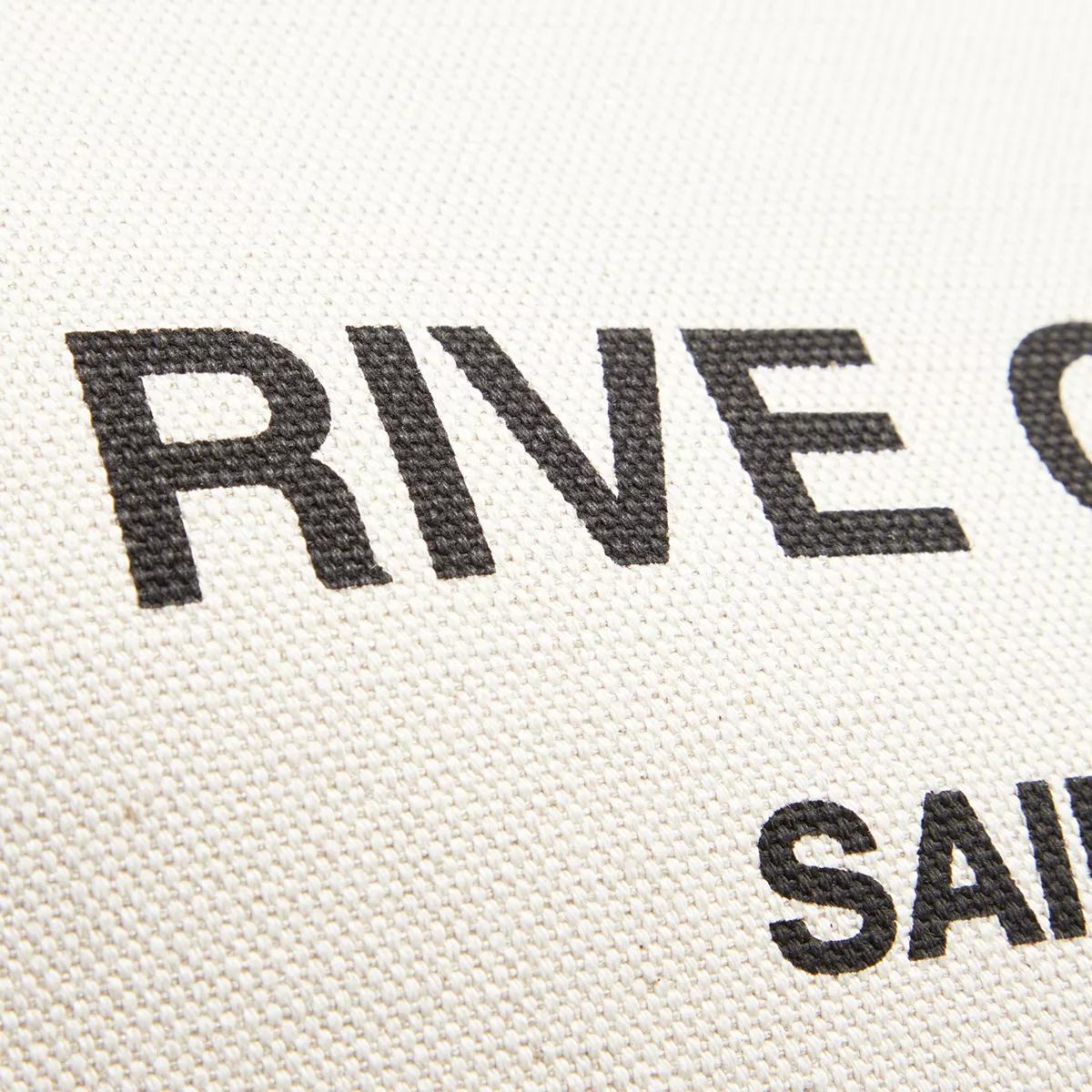 Saint Laurent Totes Rive Gauche Tote Bag Canvas in crème