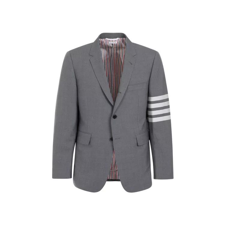 Thom Browne - Med Grey Fit 1 Wool Blazer - Größe 5 - gray