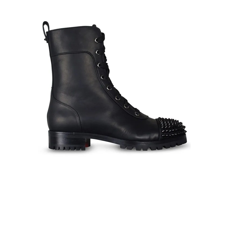 Christian Louboutin Stiefel Ts Croc Flat Black