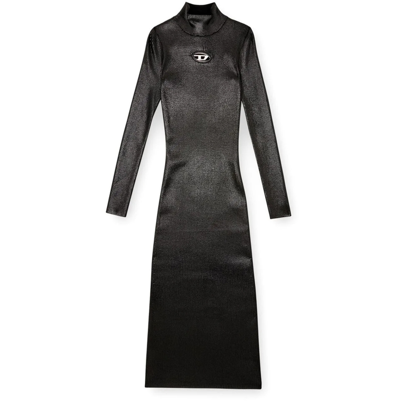 Diesel Jupe midi Dresses Black schwarz