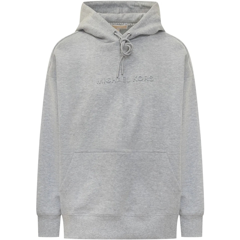 MICHAEL Michael Kors Weste Felpa con Cappuccio grau