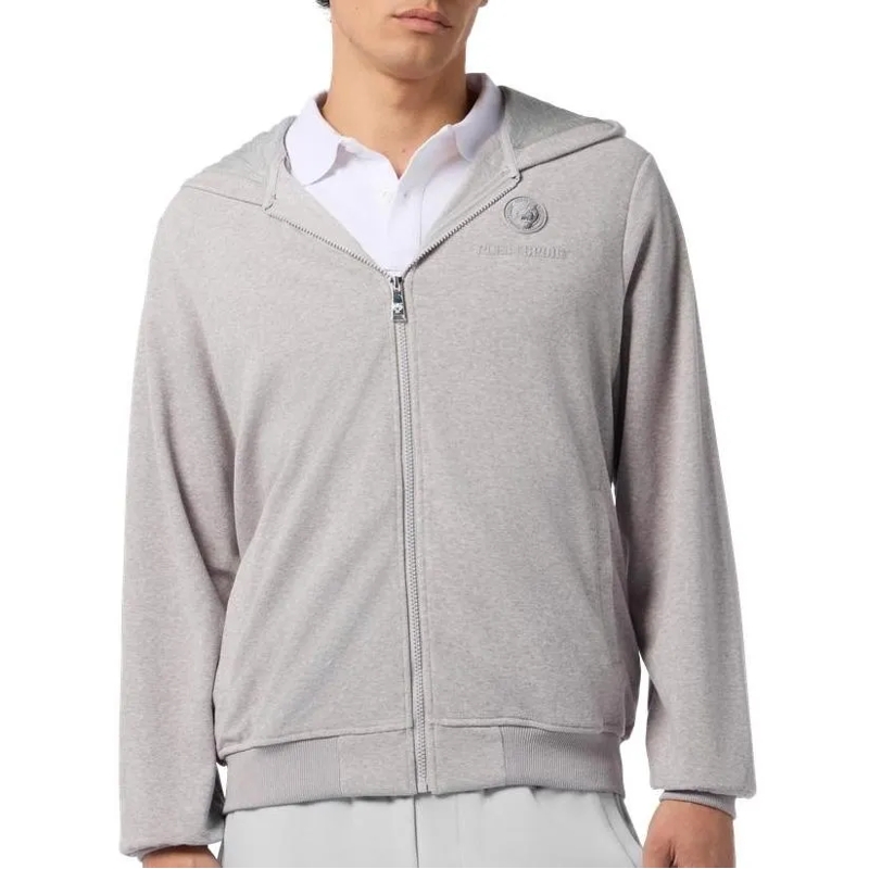 Plein Sport Sweatjacke Kapuzen-Sweatjacket hell-grau(Image 4)