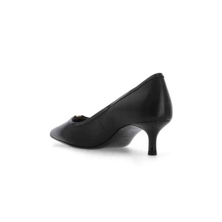 Black and white pump shoes clearance