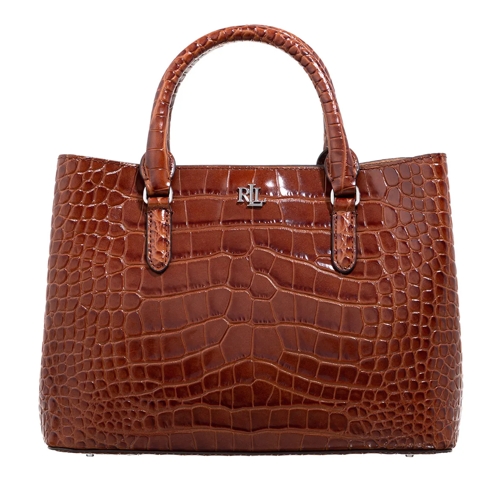 Lauren Ralph Lauren Marcy 26 Satchel Small Tobacco Fourre-tout