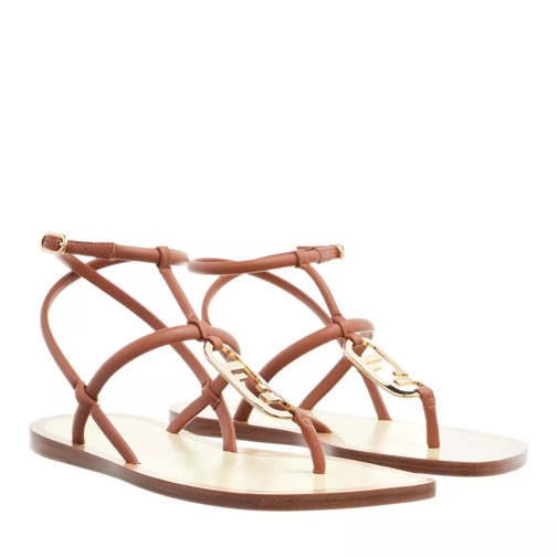 Fendi O'Lock Sandals Brandy Strappy sandaal