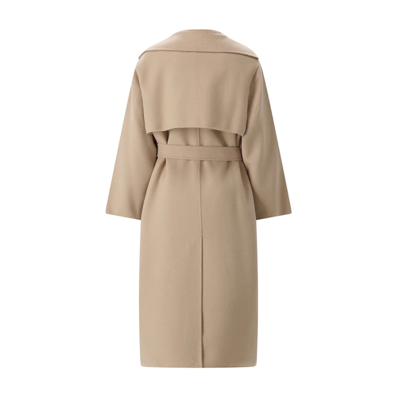 WEEKEND Max Mara Wintermantel Robenmantel Doperoso aus Wolle braun(Image 2)