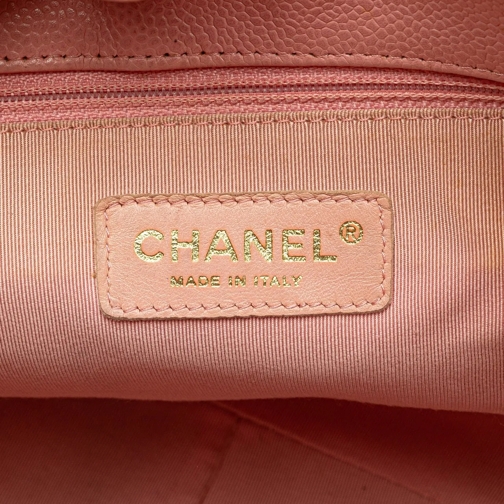 Chanel Sac à provisions 2004-2005 Caviar Petite Shopping Tote rose (Image 24)