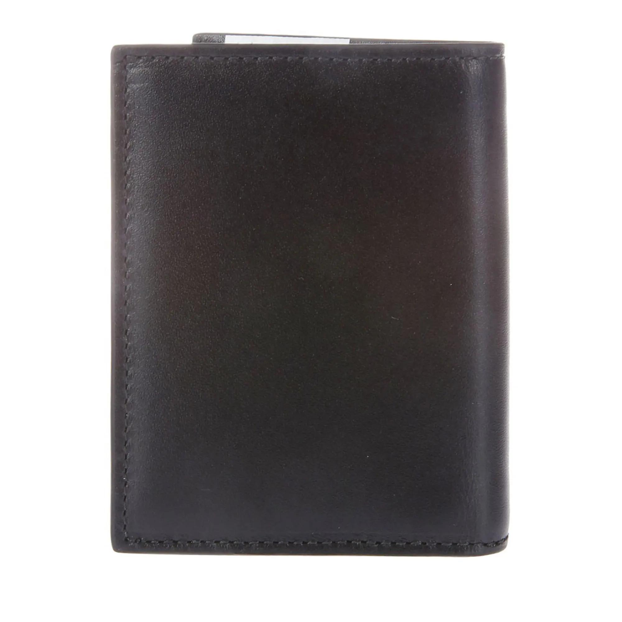 Thumbnail - Comme des Garcons Portemonnaies - Internal Check Pattern Black Wallet - Gr. unisize - in Schwarz - für Damen