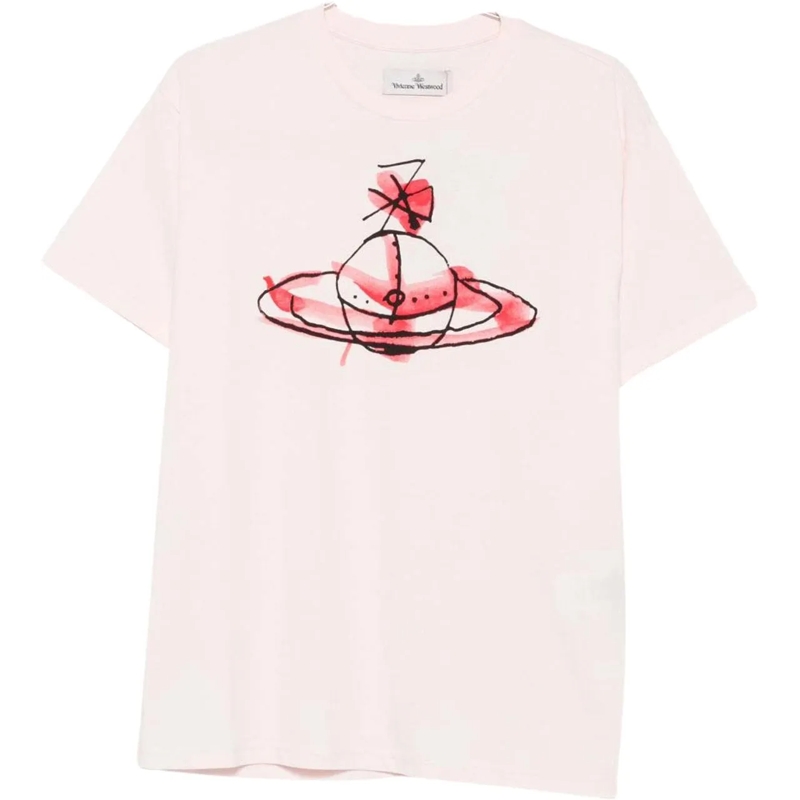 Vivienne Westwood T-shirt T-Shirts And Polos Pink rose
