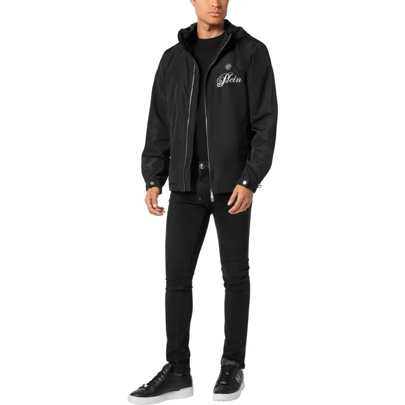 Philipp Plein Daunenjacke Windbreaker Teddy schwarz(Image 4)