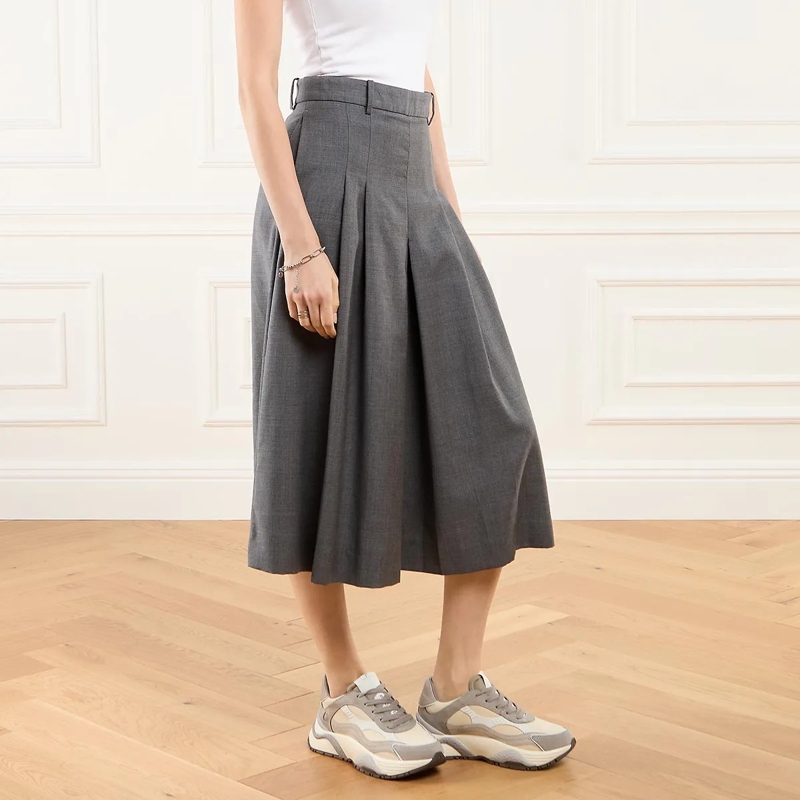 Philippe Model Low-Top-Sneaker Odeon Low Woman Veau Mixage_Gris(Image 2)