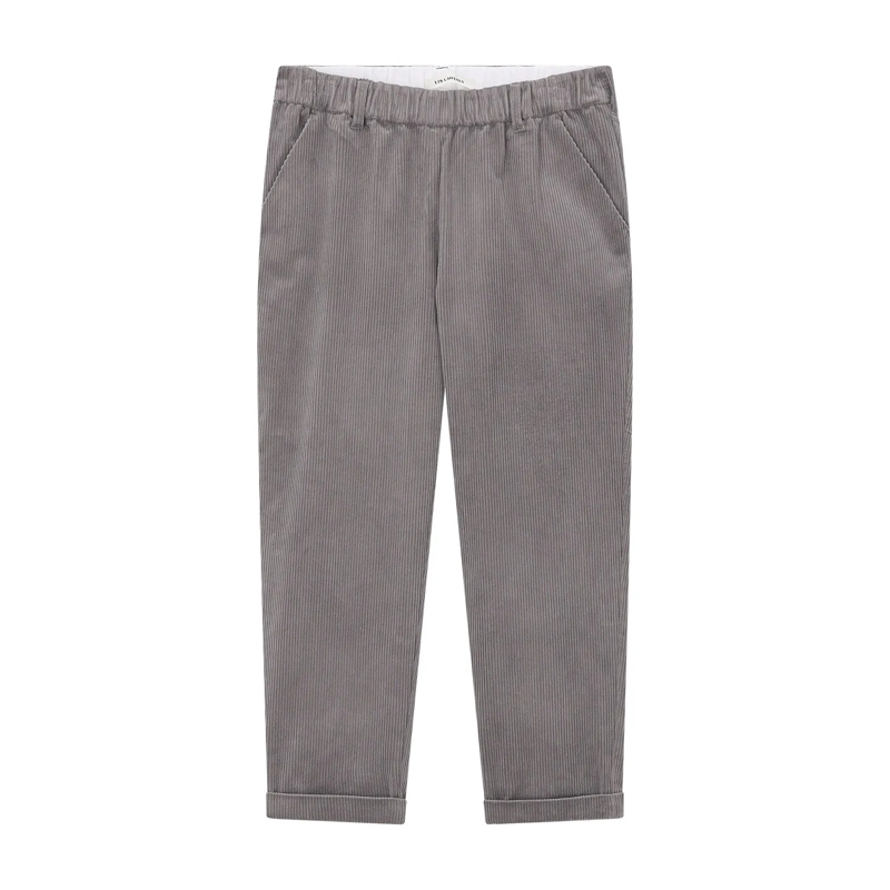 Lis Lareida Pantalon en velours côtelé Cordhose aus Baumwoll-Mix braun(Image 5)