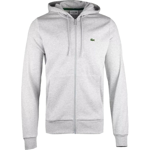 Lacoste  zip hoodie grey grau