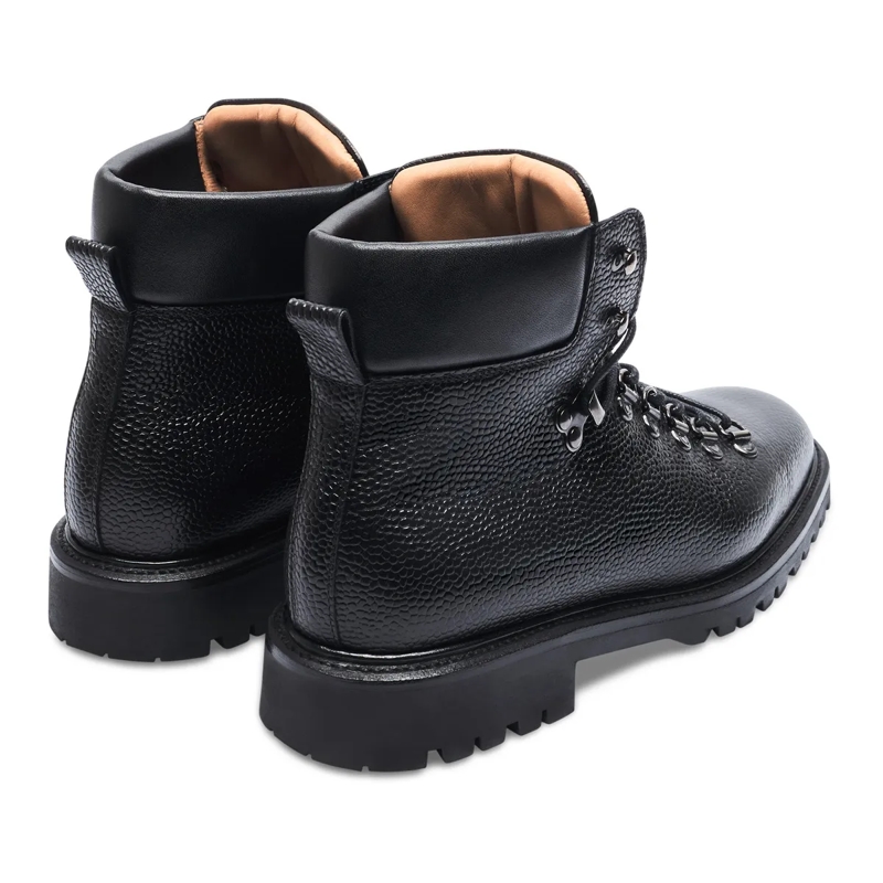 Henry Stevens Laarzen met vetersluiting Schnürboots Bonnie HB3 schwarz(Image 3)