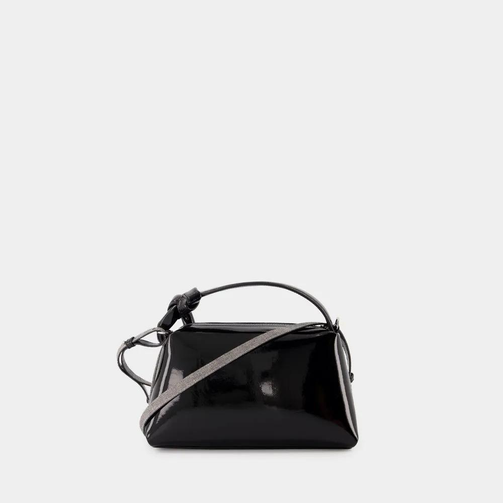 J.W.Anderson Hobo bags The Jwa Corner Crossbody Cotton Black in zwart