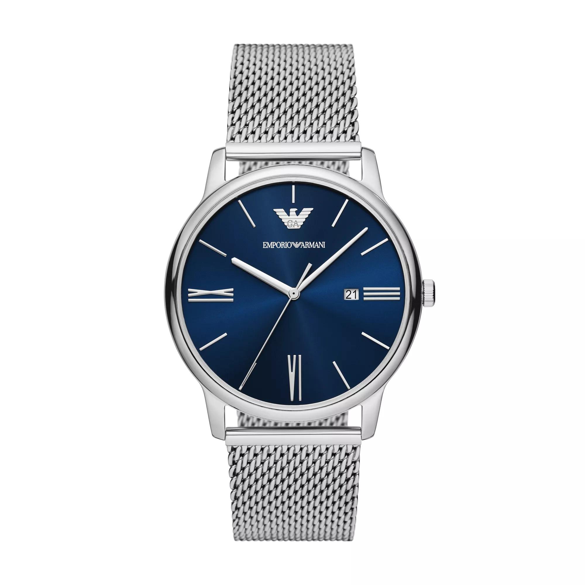 Emporio armani quartz discount stainless steel back