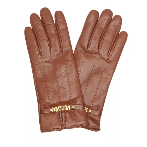 Moschino Glove M1892 Brown Handschuh