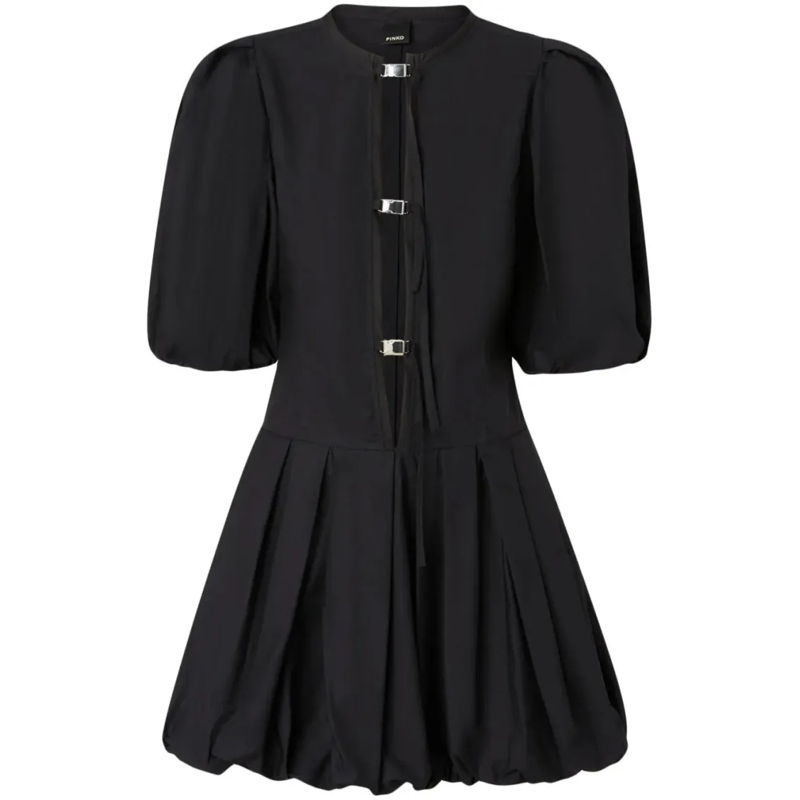 Pinko Minikleid Oliver Abito Popeline Black