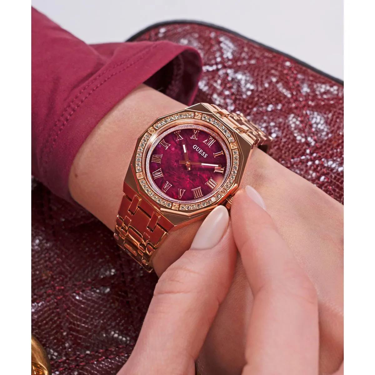 Thumbnail - Guess Uhren - Quarz-Analoguhr Desire - Gr. unisize - in Rosa - für Damen