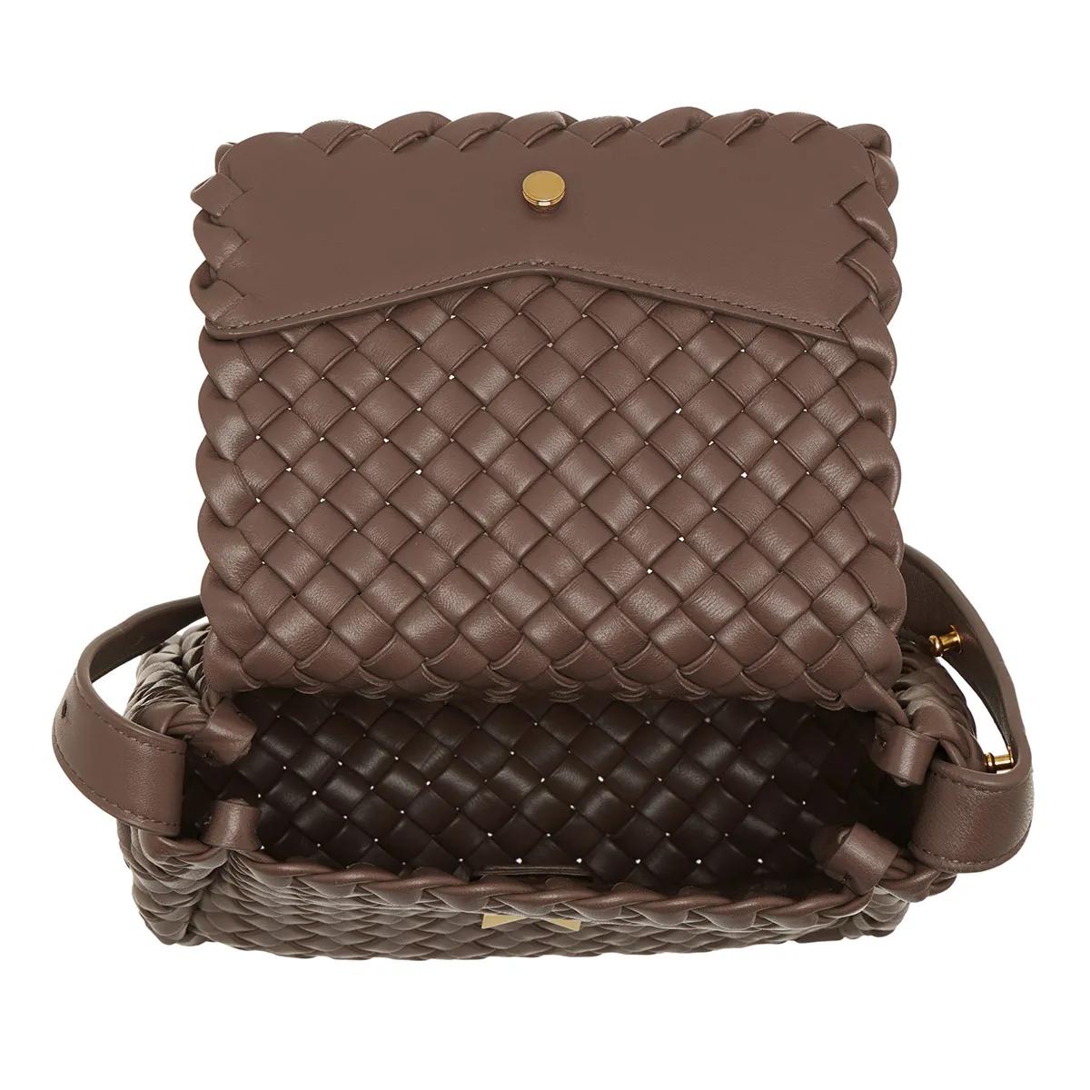 Bottega Veneta Crossbody bags Mini Cobble Shoulder Bag in taupe