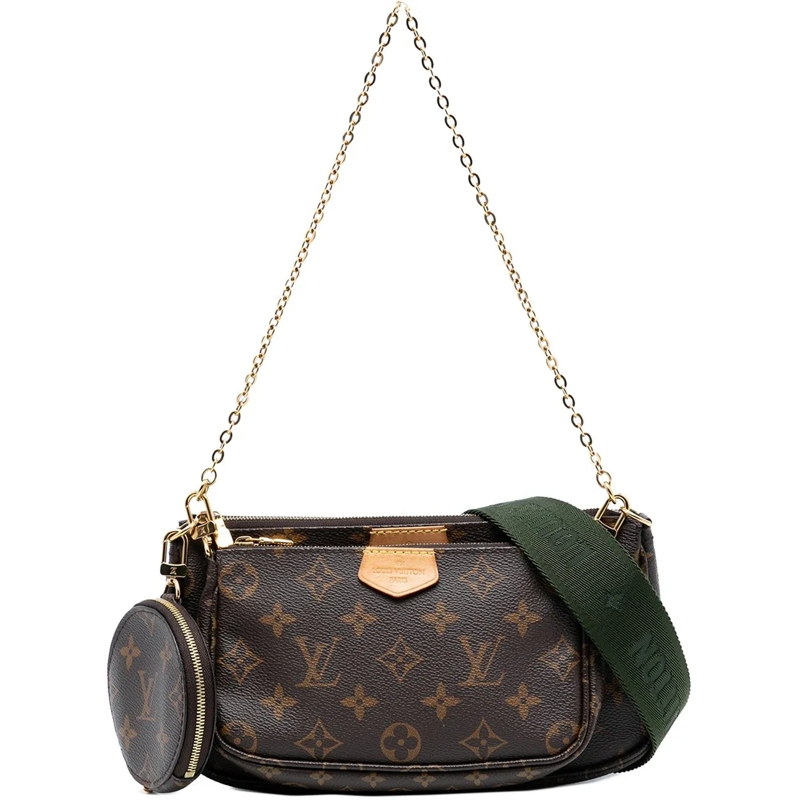 Louis Vuitton Schultertasche Monogram Multi Pochette Accessoires braun
