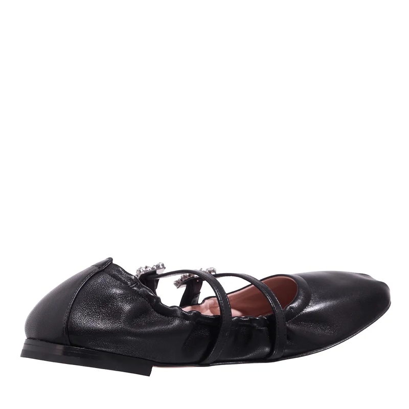 Roger Vivier Ballerines Mini Strap Strass Soft Ballerina Nero(Image 3)