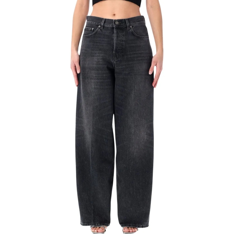 Haikure Jeans Bethany Black Wash Denim Jeans Black