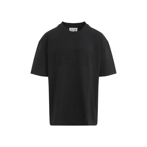 Maison Margiela Washed Black Cotton T-Shirt Black T-tröjor