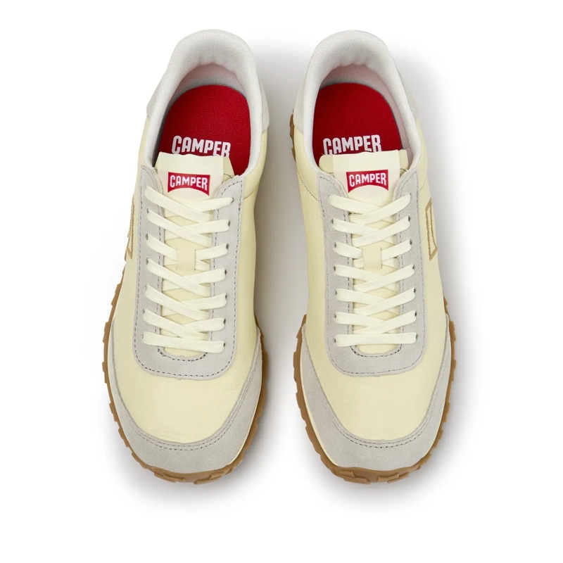 Camper Low-Top-Sneaker - Zertifikat der Leather Working Group- Schuhmach hellbeige(Image 5)