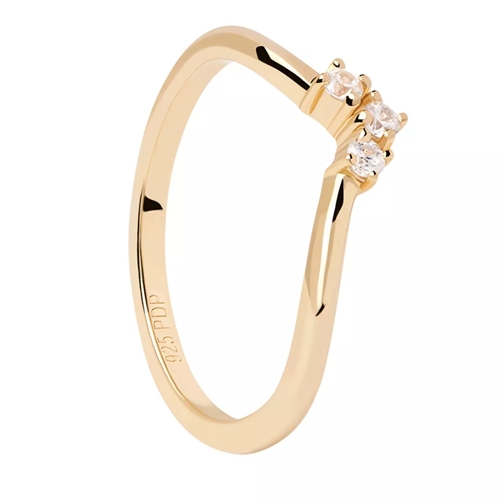 PDPAOLA Mini Crown Gold Ring Gold Anello