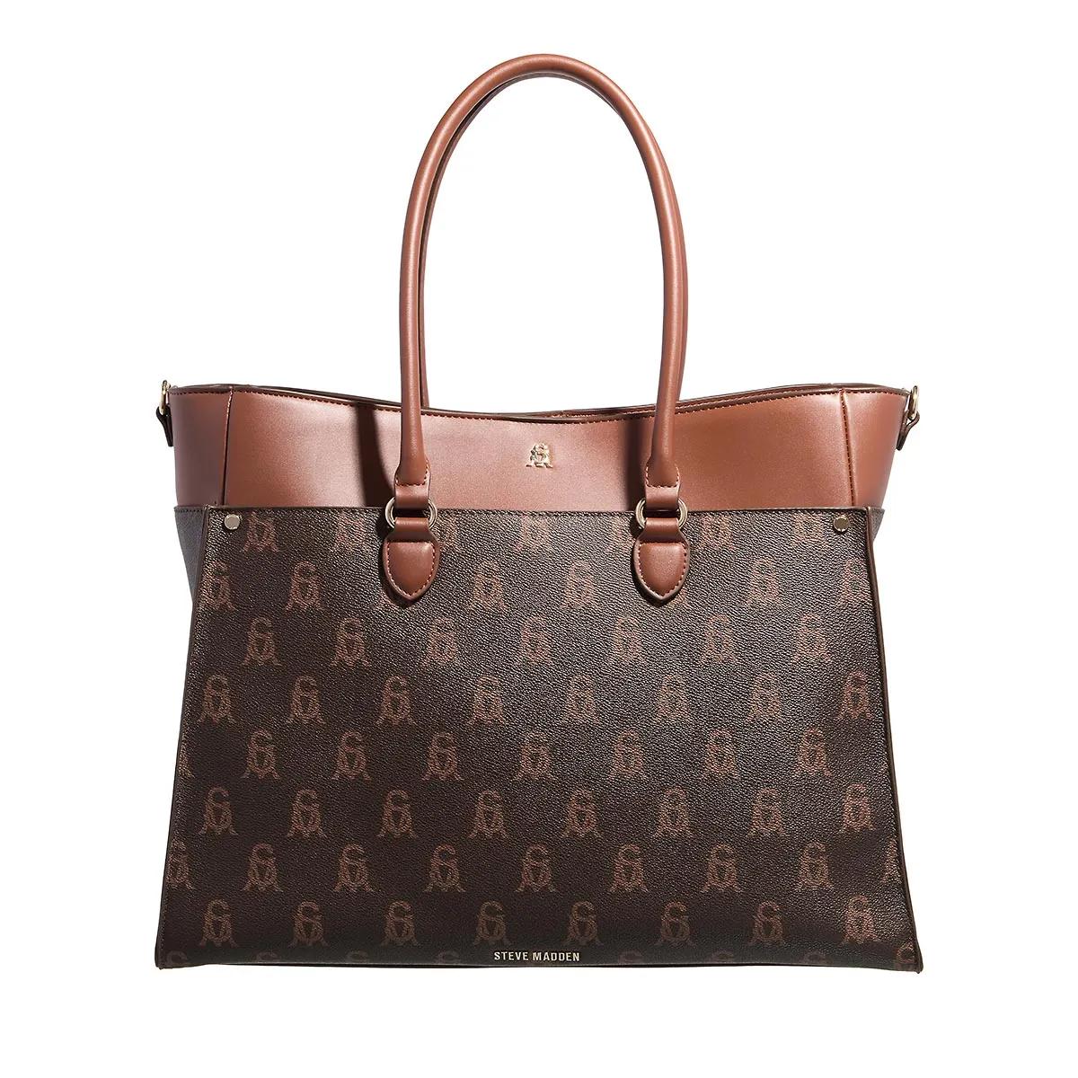 Bmario Brown Gold Tote