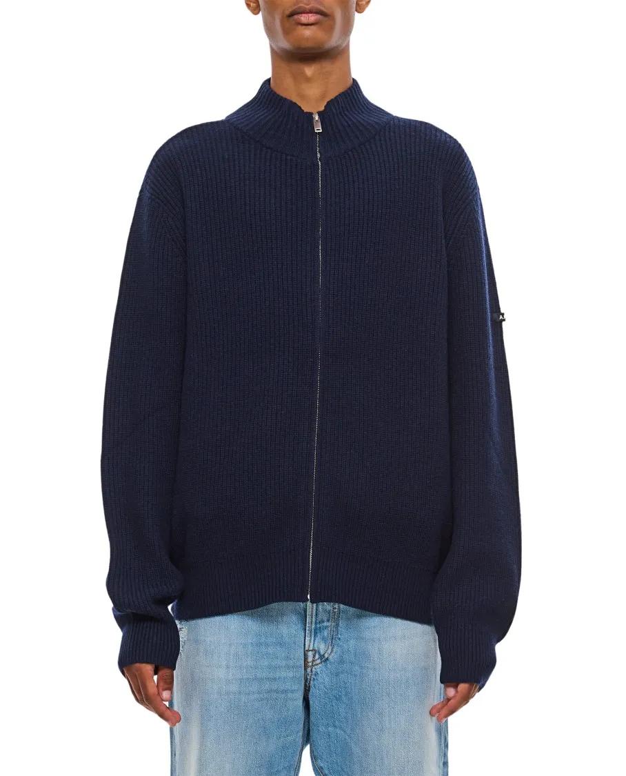 A.P.C. - Cardigan Heath - Größe S - blau