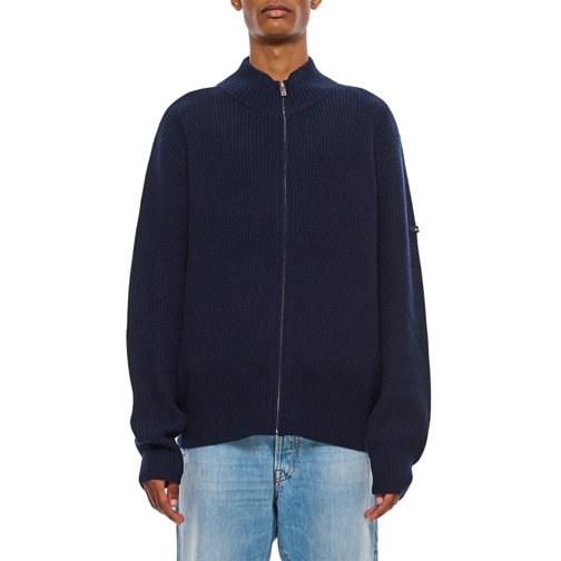 A.P.C. Strickjacke Cardigan Heath Blue